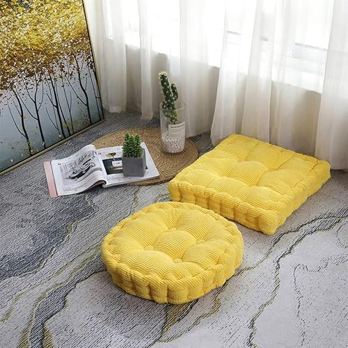 Miniatura 3 de Cojín cuadrado de 15 x 15 pulgadas para asiento, cojín suave de pana para interiores y oficina