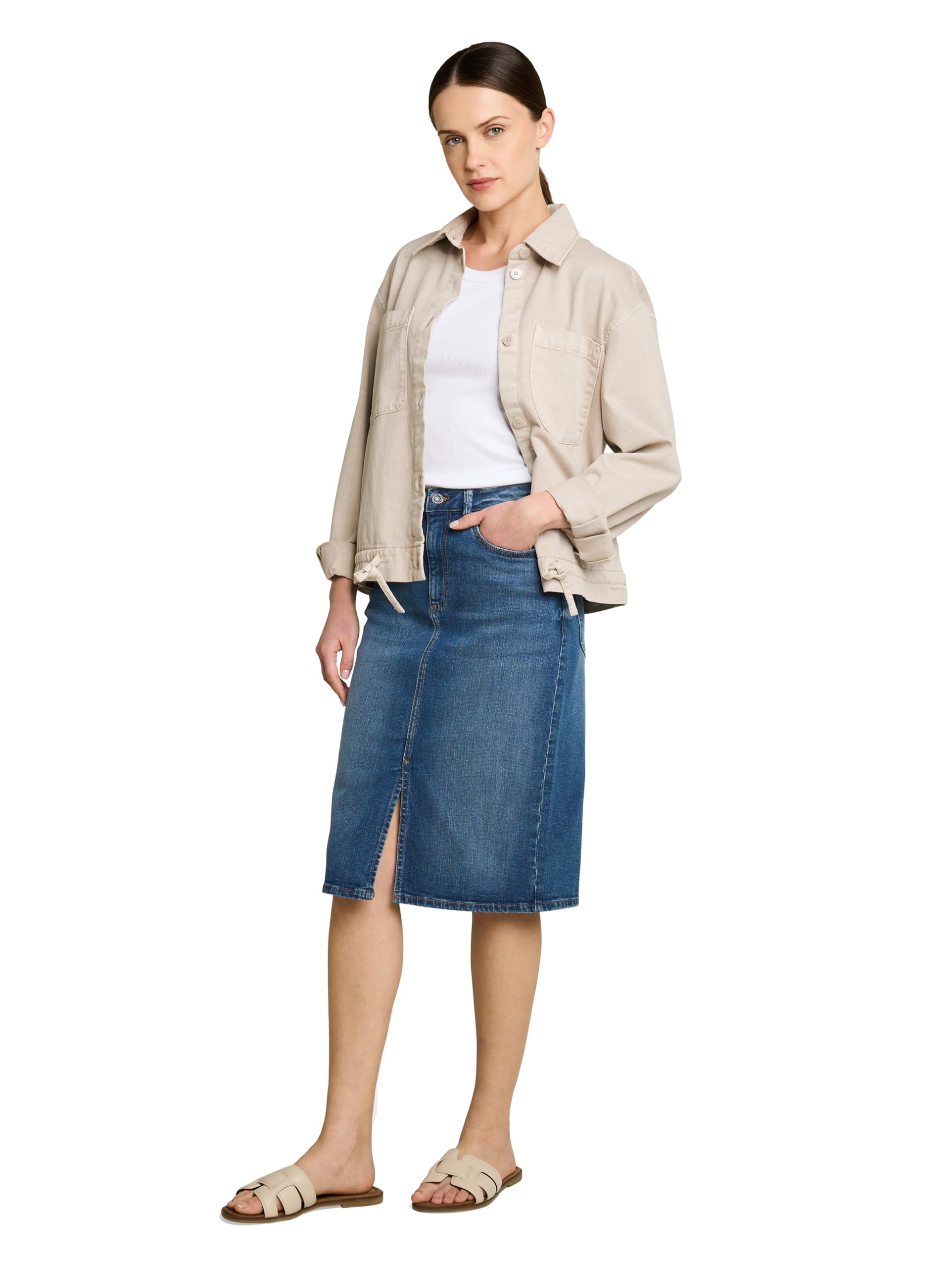 TOM TAILOR Jupe midi pour Femme