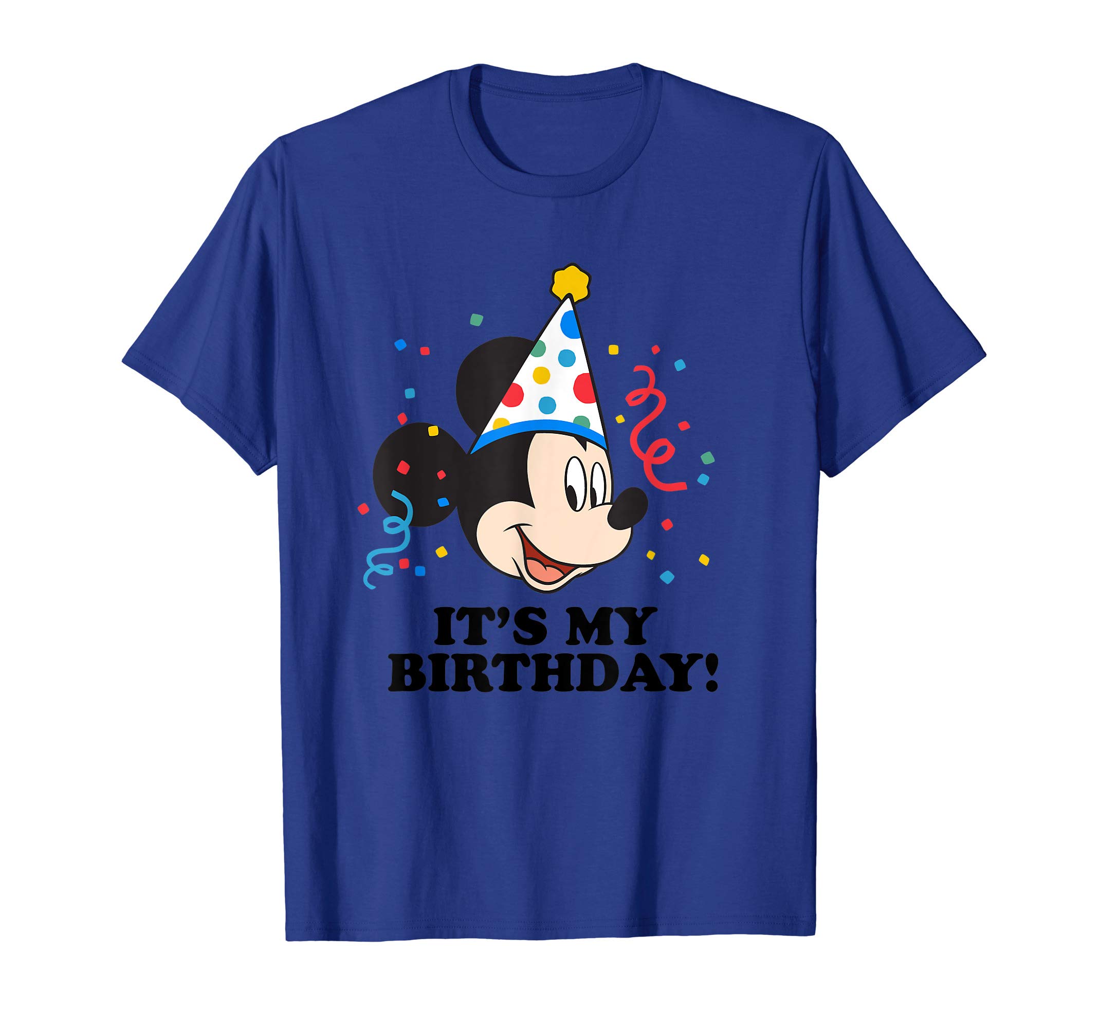DisneyMickey Mouse Its My Birthday! T-Shirt T-ShirtOEKO-TEX STANDARD 100