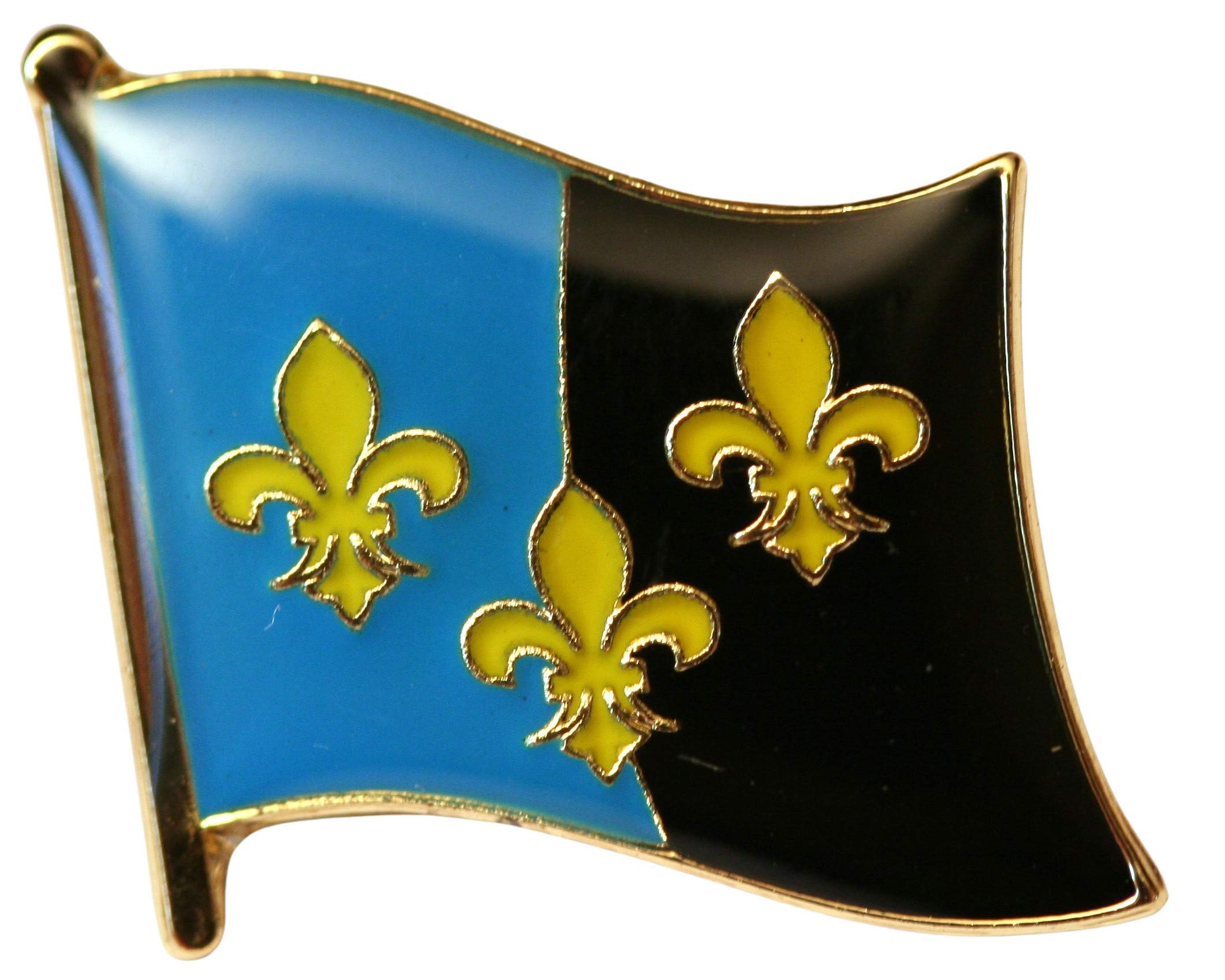 Buxton's Badges Multiple Monmouthshire County Flag Pin Badge