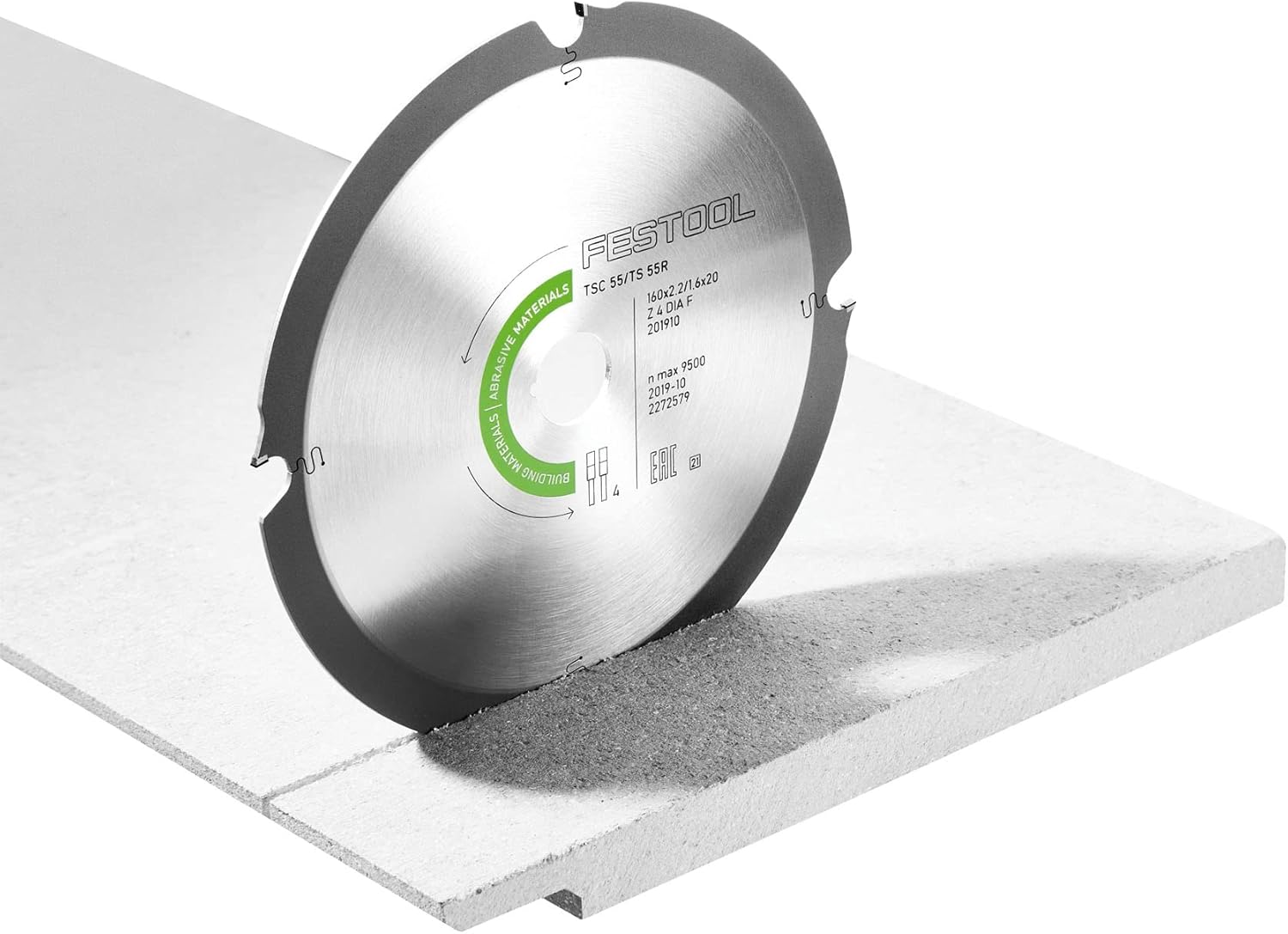 Festool 205564 Diamond Saw Blade Abrasive Materials Dia 160x1,8x20 F4