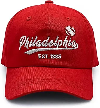 Classic Vintage Embroidered Fashionable Baseball Cap for Men Women Teenager Cap City Hat Adjustable with Gift Box