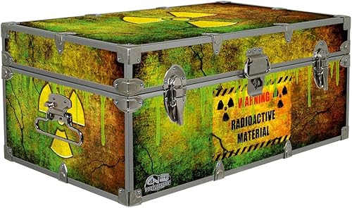 Miniatura 11 de C&N Footlockers Troncos de almacenamiento de diseñador – Temas de alta tecnología – 32 x 18 x 13.5 pulgadas – Duradero y construido para durar, con