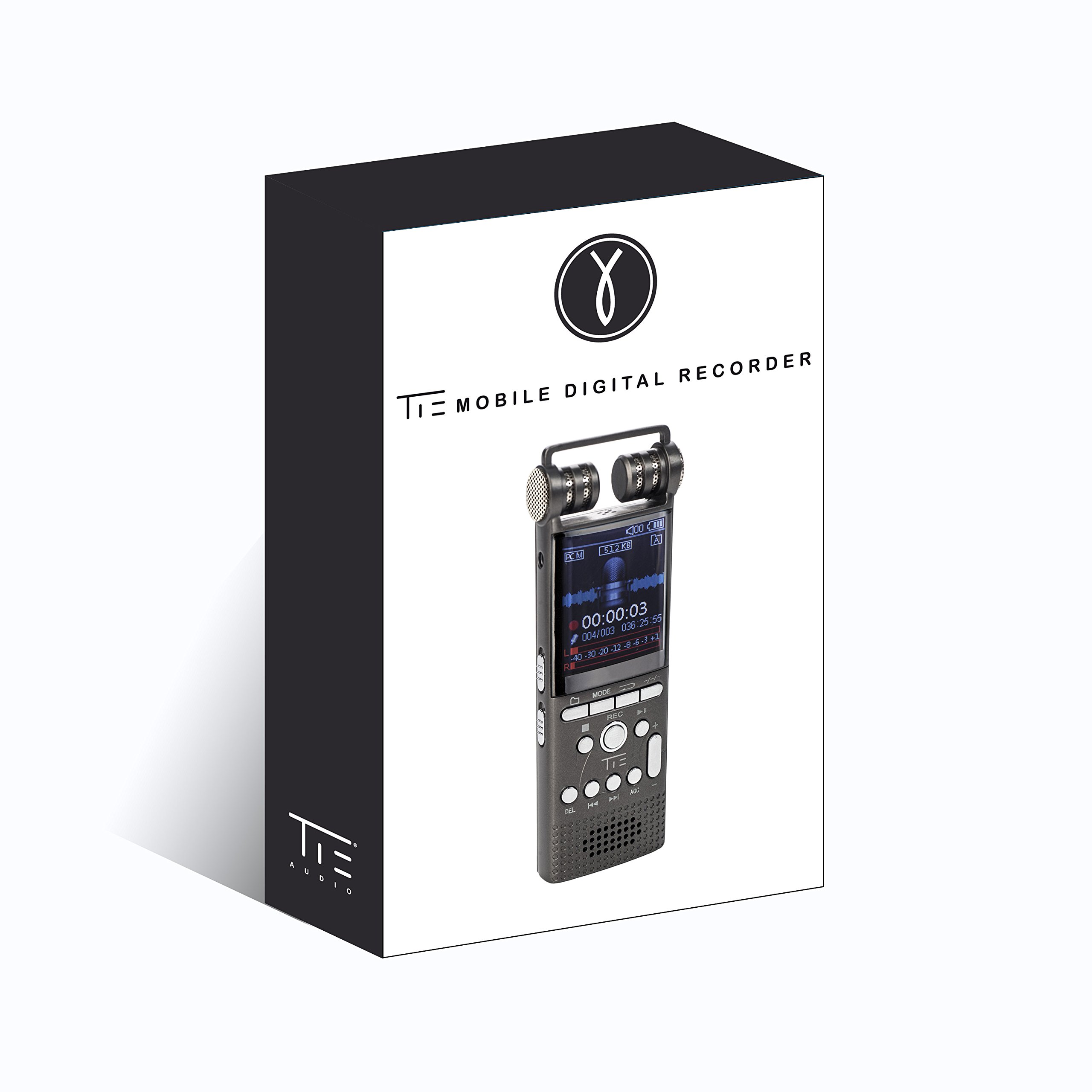 TIE Studio Studio 19-90030 TX26 Mobiler Audio-Recorder Schwarz
