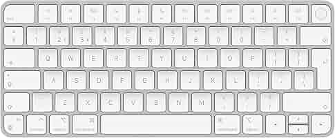 Apple Magic Keyboard with Touch ID: Bluetooth, rechargeable. Works 