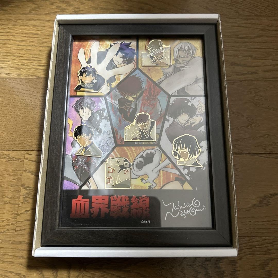 血界戦線 額装ピンズセット ガメラ」60周年記念 オリジナルフレーム 
