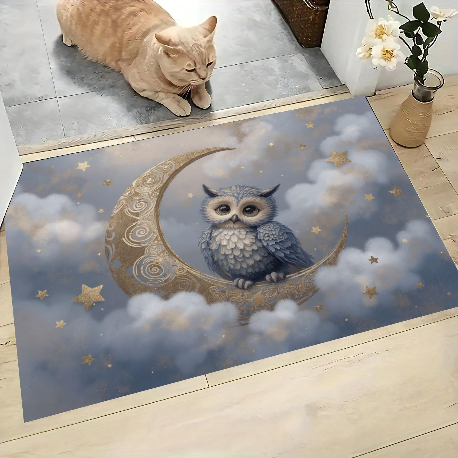 Tapis antidérapant contre les glissades pour entrée et salle de bain