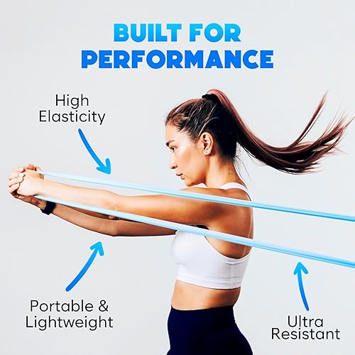 Miniatura 3 de Juego de anillos de pilates y bolas, kit de pilates para el hogar con anillo de ejercicio de 14 pulgadas, 4 bandas de resistencia