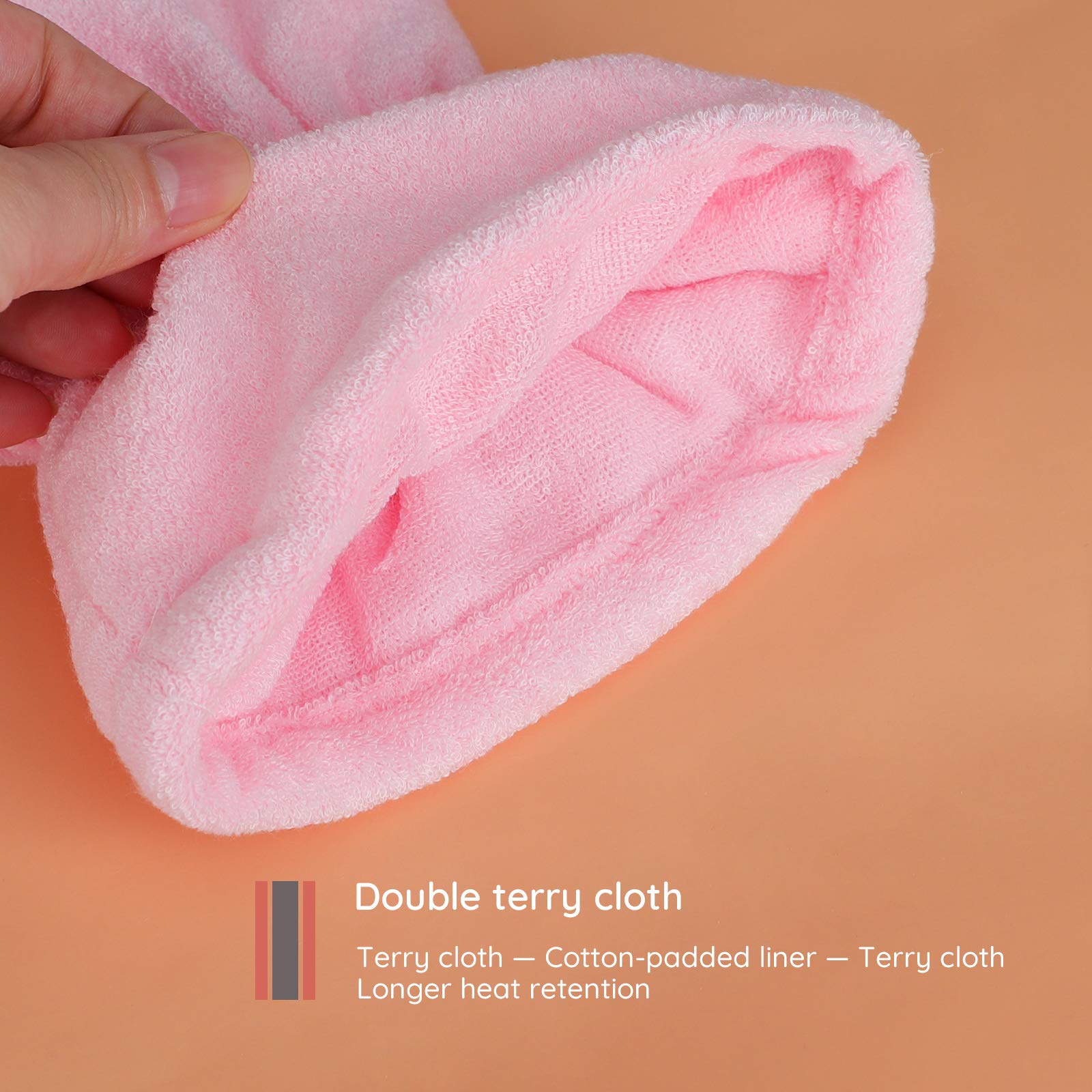Guanti di paraffina, Guanti riscaldati con paraffina Segbeauty Mano SPA per donne, Guanti per terapia delle mani con cera calda con paraffina Trattamento termico SPA Therabath Scaldacera rosa
