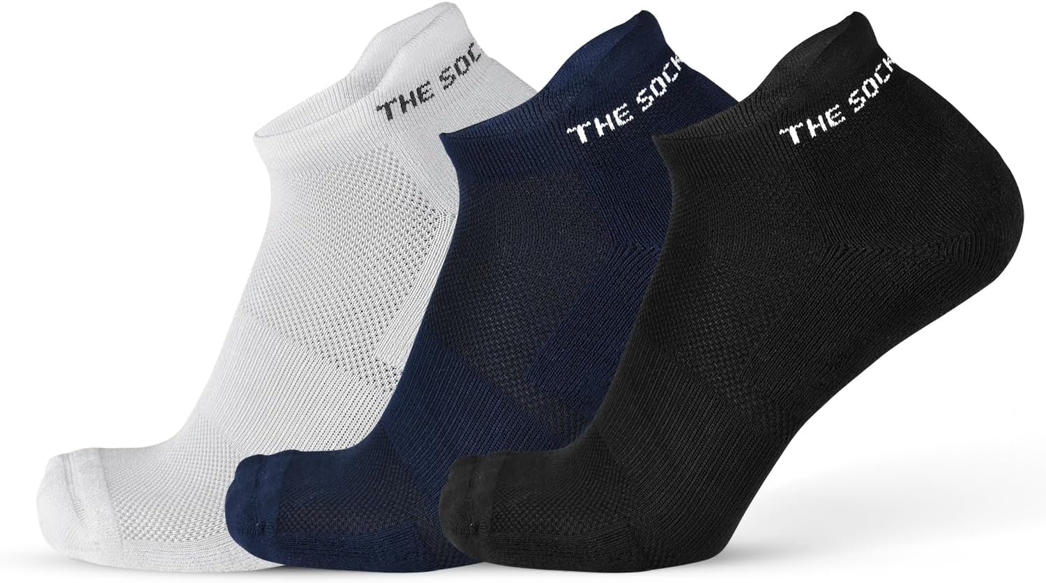 Bamboo Socks for Men Ankle Length, 3 Pair Soft Ankle Socks 3x Softer Than Cotton