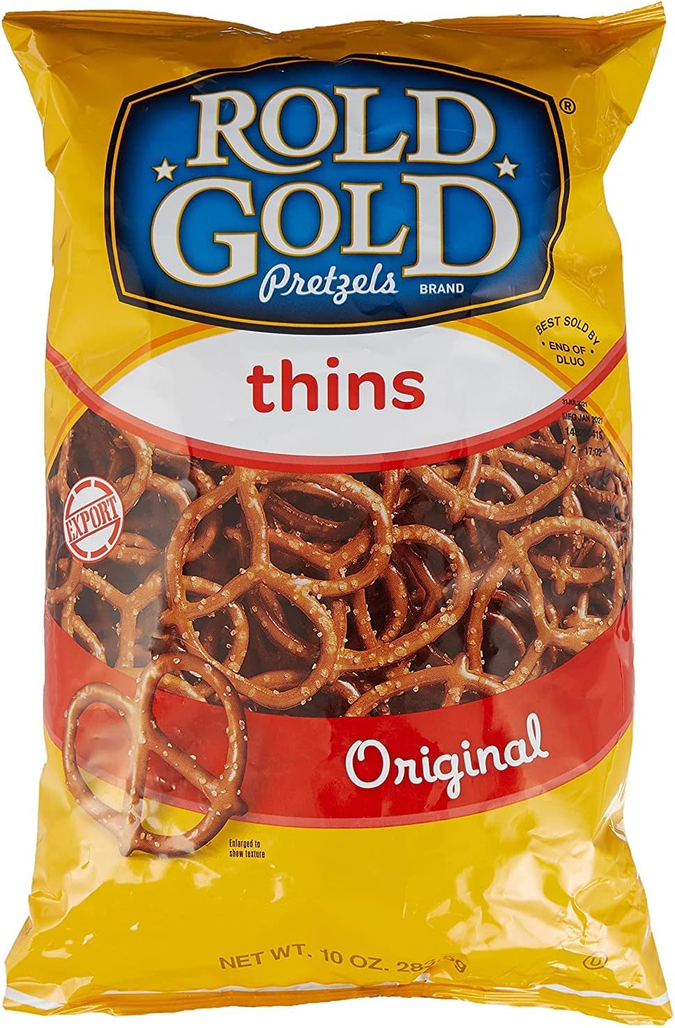 Rolds Gold Pretzels Thins Original, 283.5g