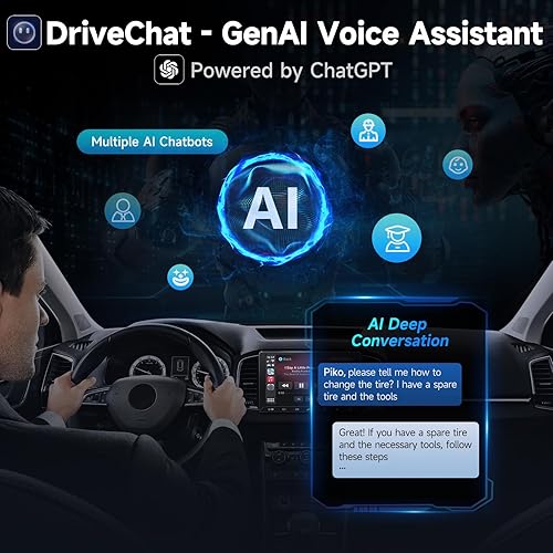 Miniatura 5 de A5L 10.1 pulgadas 2G+32G Android Doble DIN Estéreo, CarPlay inalámbrico y Android Auto pantalla táctil de radio para coche, conexión