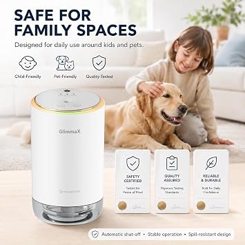 RV Air Freshener Diffuser, Auto On/Off, 3 Scent Modes, Rechargeable