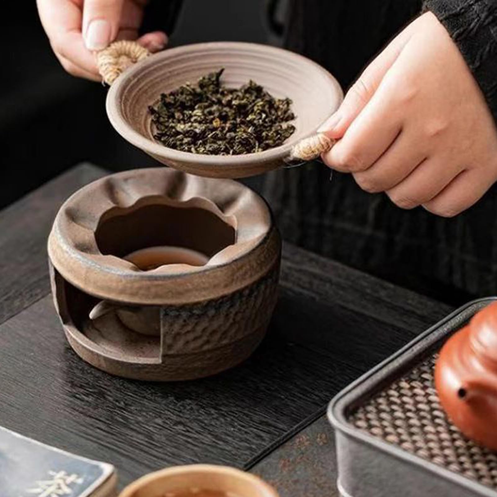 Fornello per Aromaterapia Scaldateiere Multifunzionale Diffusore di