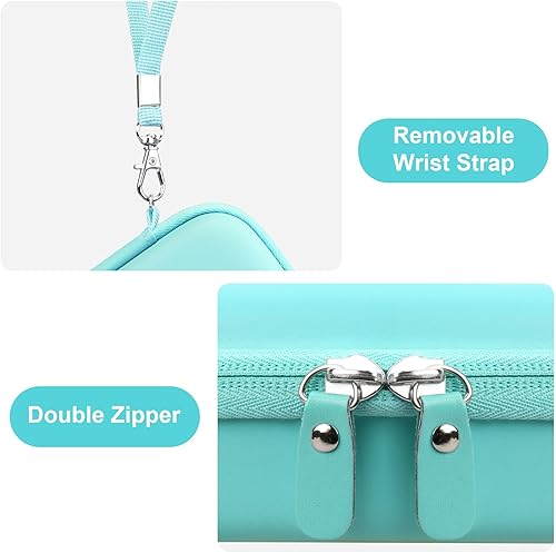 Vista 69 de Canboc Funda rígida para impresora Fujifilm Instax Mini Link 3/Fujifilm Instax Mini Link 2/Instax Mini Link para smartphone, bolsillo de malla