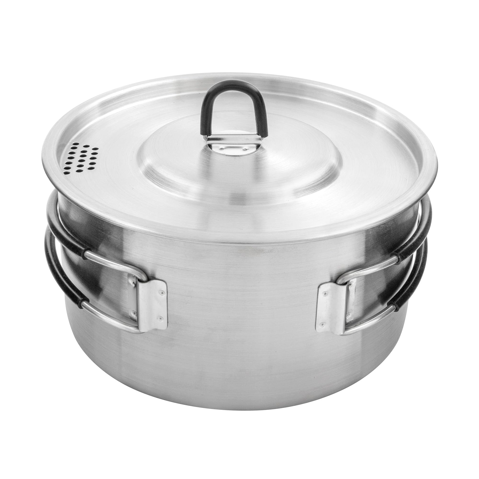 Tatonka Pot Set BC 1,4 l - hoge outdoor kookpan van roestvrij staal met inzetbare schaal, beugel om op te hangen, volumeschaal en deksel - 1,4 liter - 13 x 13,5 cm Tatonka Pot Set BC 1,4 l - hoge outdoor kookpan van roestvrij staal met inzetbare schaal, beugel om op te hangen, volumeschaal en deksel - 1,4 liter - 13 x 13,5 cm