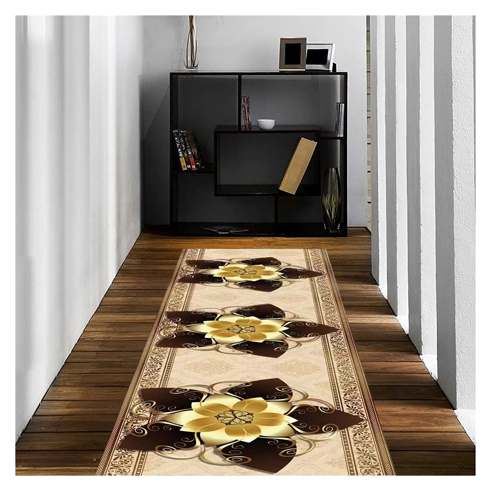 Tapis runner hall entrée antidérapant 60x200 tapis de cuisine moderne salon salle à manger
