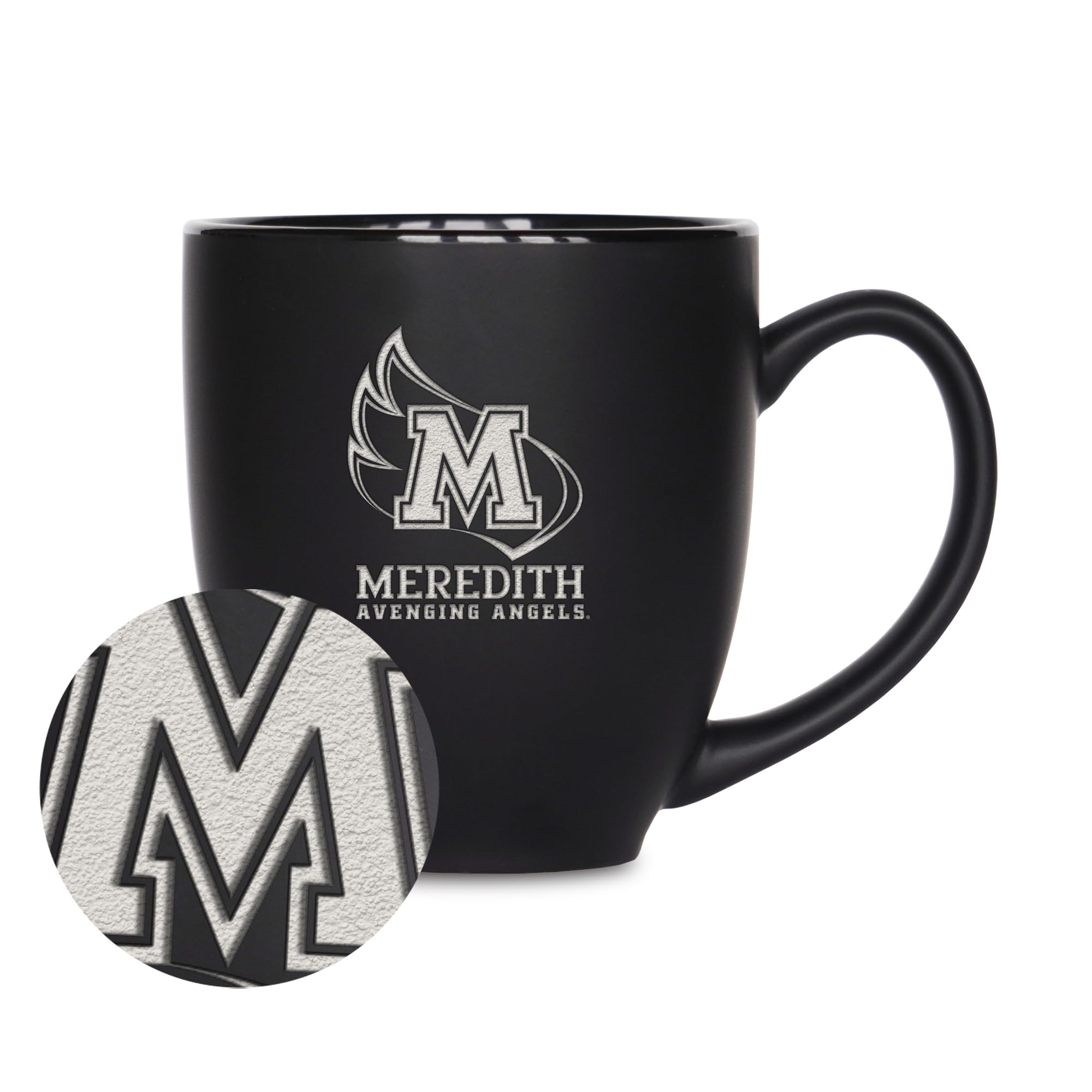 Tasse gravée au laser Meredith Avenging Angels isolation thermique en céramique
