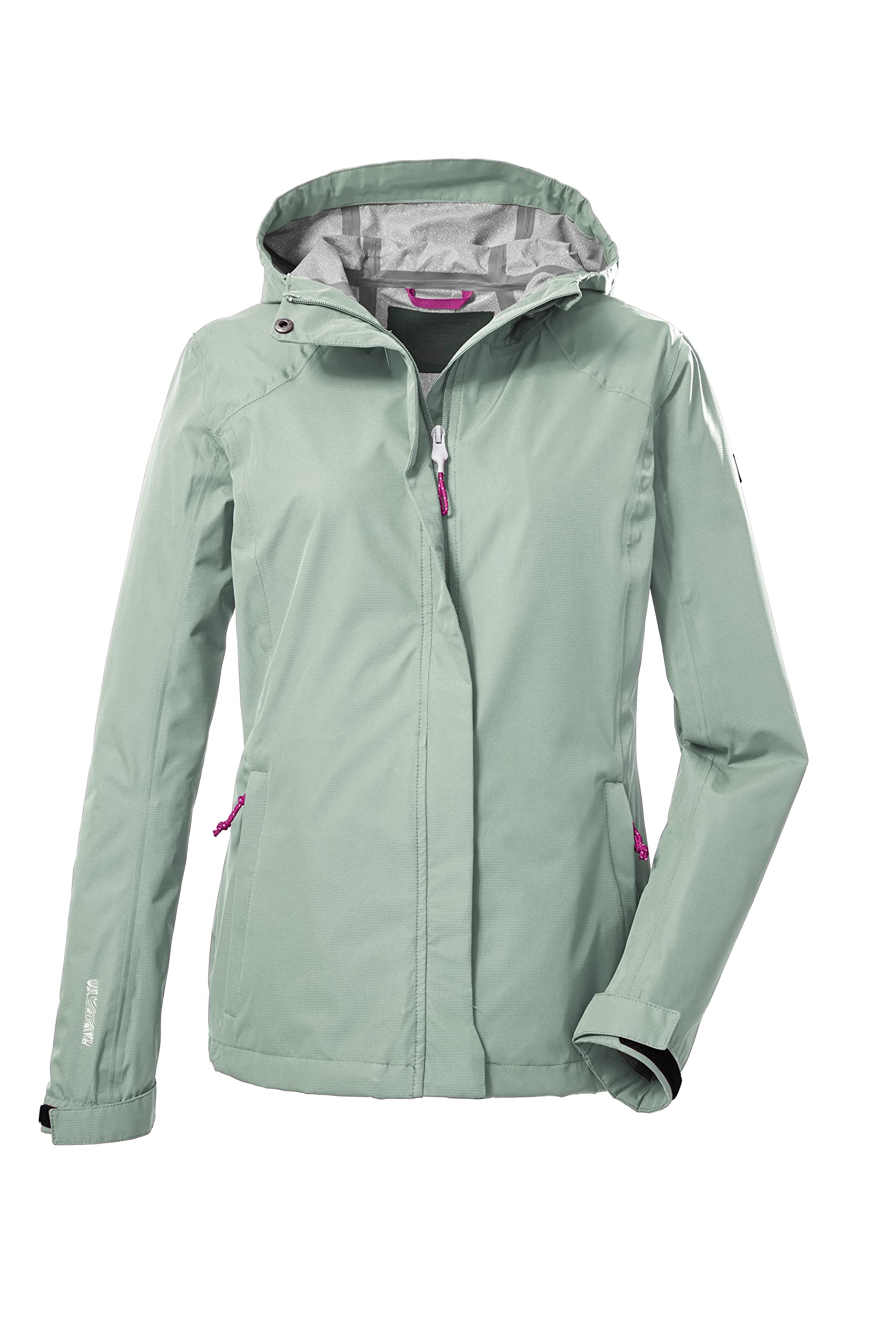 Killtec Kos 49 Wmn Jckt Chaqueta funcional de 2 1/2 capas/chaqueta de exterior con capucha, plegable Mujer