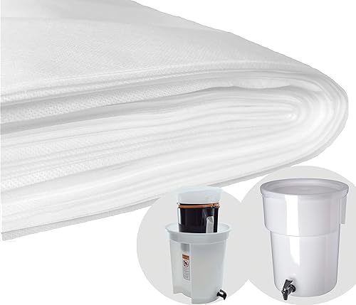 Paquete de 50 filtros comerciales de café frío de 20 x 20 pulgadas para cafeteras de café frío de modelo comercial y sistemas comerciales de 5