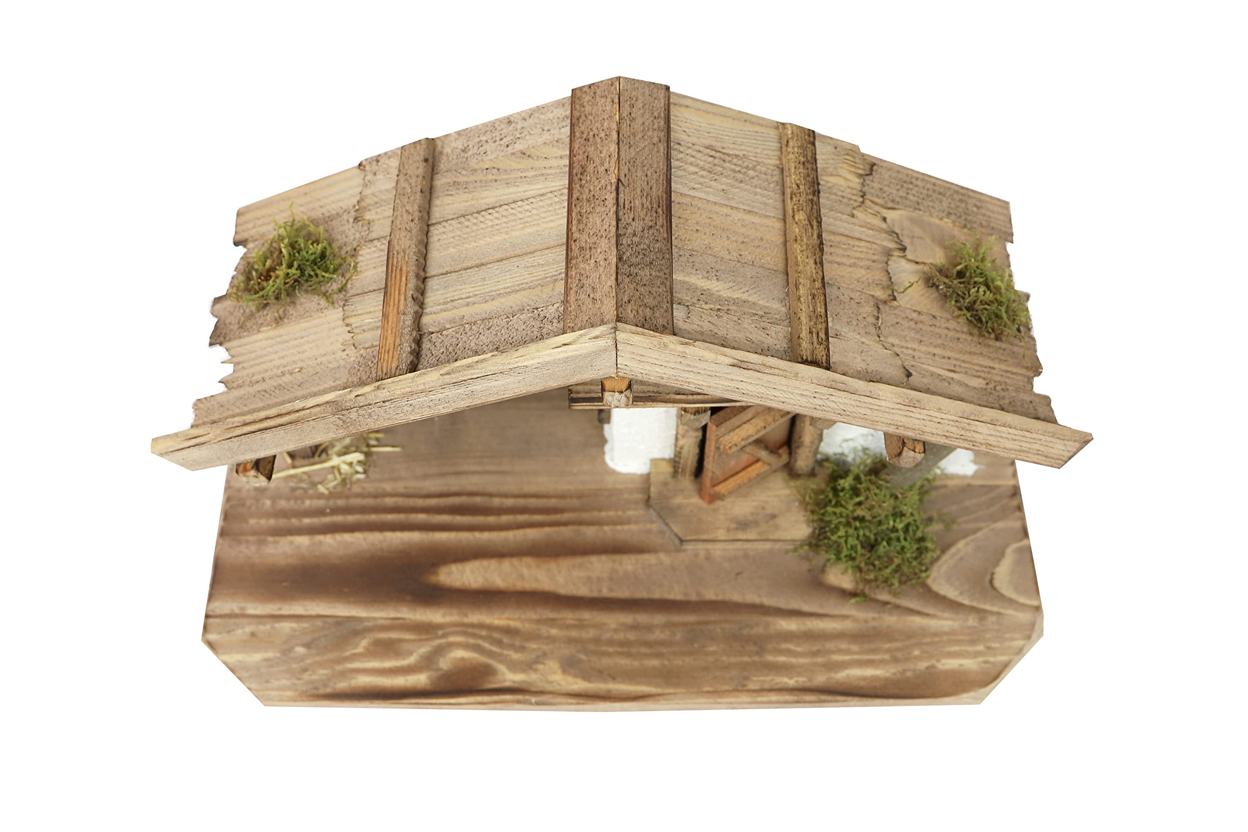Weihnachtskrippe Krippe Krippenstall (W016) Weihnachten Weihnachtskrippen Krippenfiguren Tischkrippe