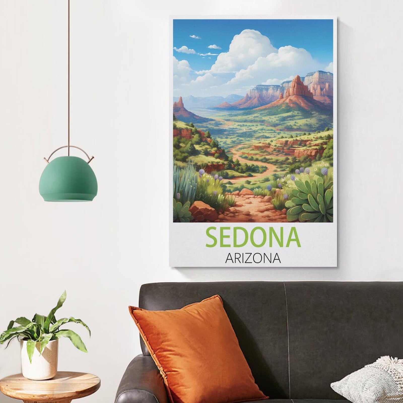 Amazon.com: Sedona Arizona Vintage Travel Poster 20x30inch(50x75cm