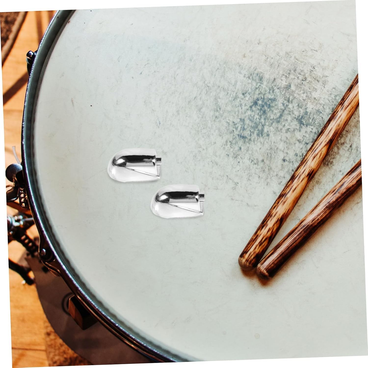 BESTonZON 10pcs Single-end Snare Drum Lug Ear Claw Hooks Connector for Drum Set Accessories