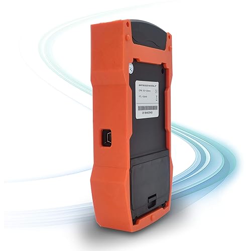 Miniatura 9 de SPEEDWOLF Medidor de potencia óptica de fibra FTTH portátil (-50dBm +26dBm), herramienta de prueba de cable de fibra óptica Handlend con 30mW 30KM