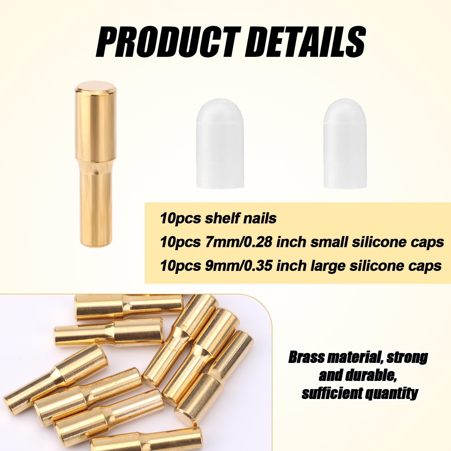 10pcs Shelf Pegs - Image 3