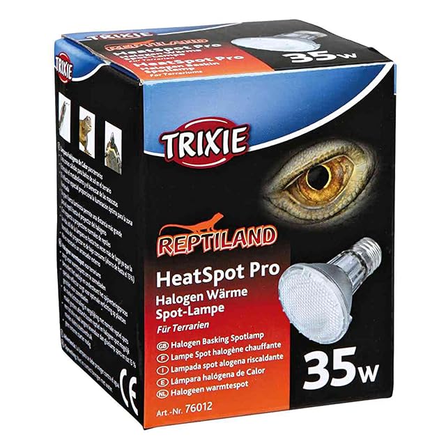 Foto 2 de 2 de TRIXIE Heat Spot Pro - Lámpara halógena Basking Spot (35 W, 65 x 88 mm)