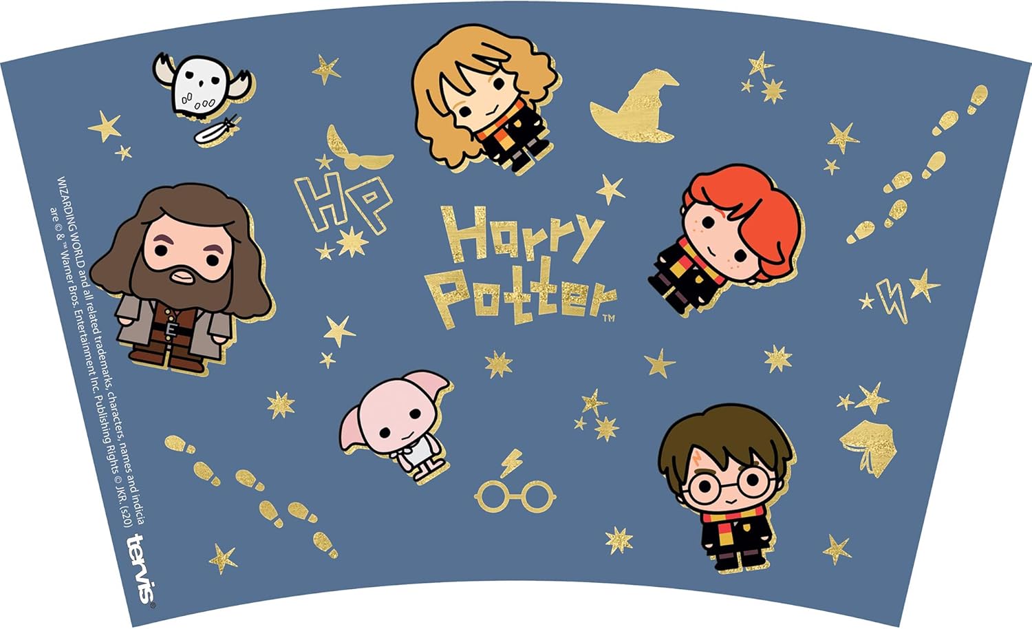 Tervis Harry Potter Charm Icons Made in USA Double Walled Insulated Tumbler Travel Cup Keeps Drinks Cold & Hot, 16oz, Classic - Image 2