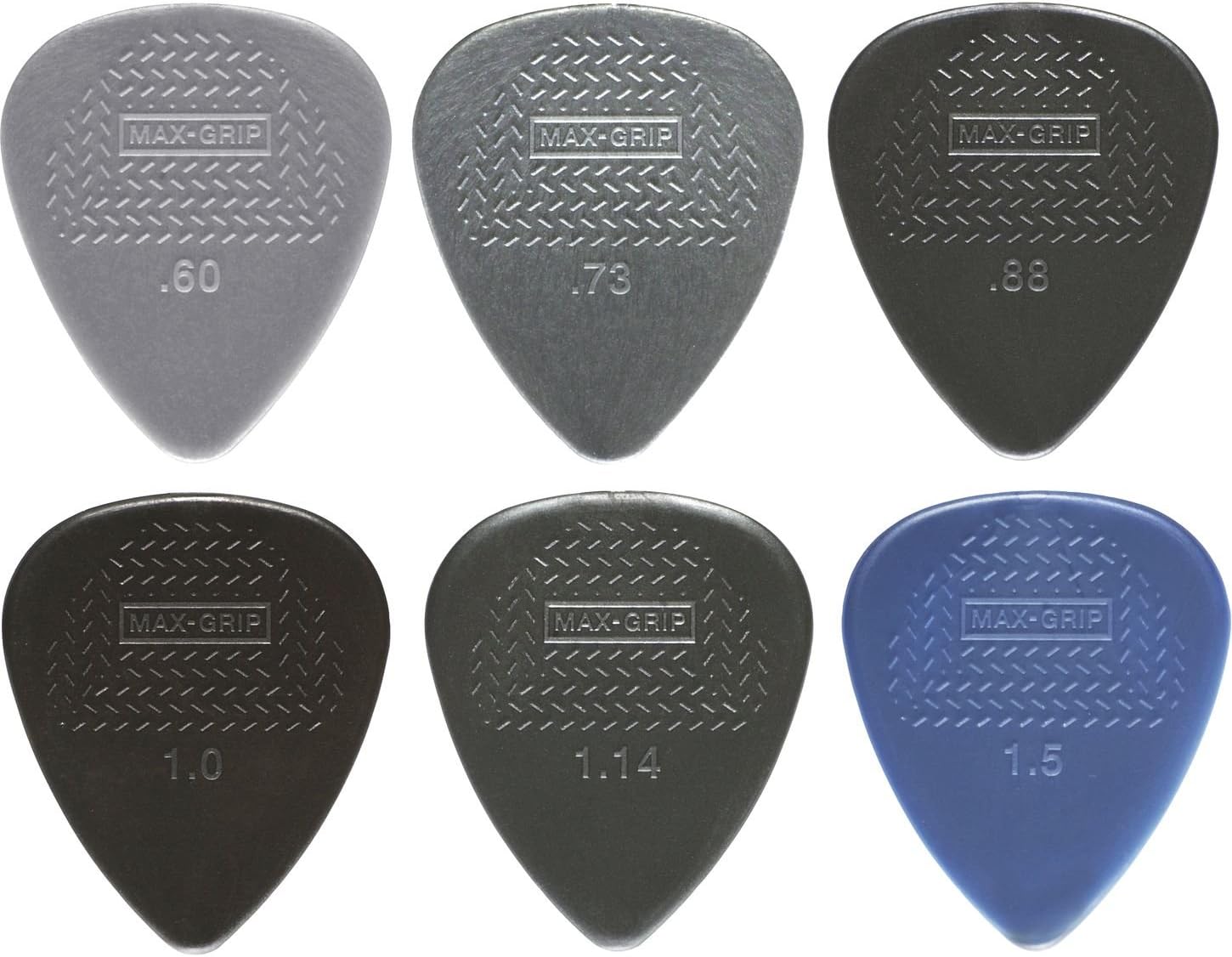 Dunlop 4491 Max-Grip Nylon Standard Pick Cabinet - 216 Picks