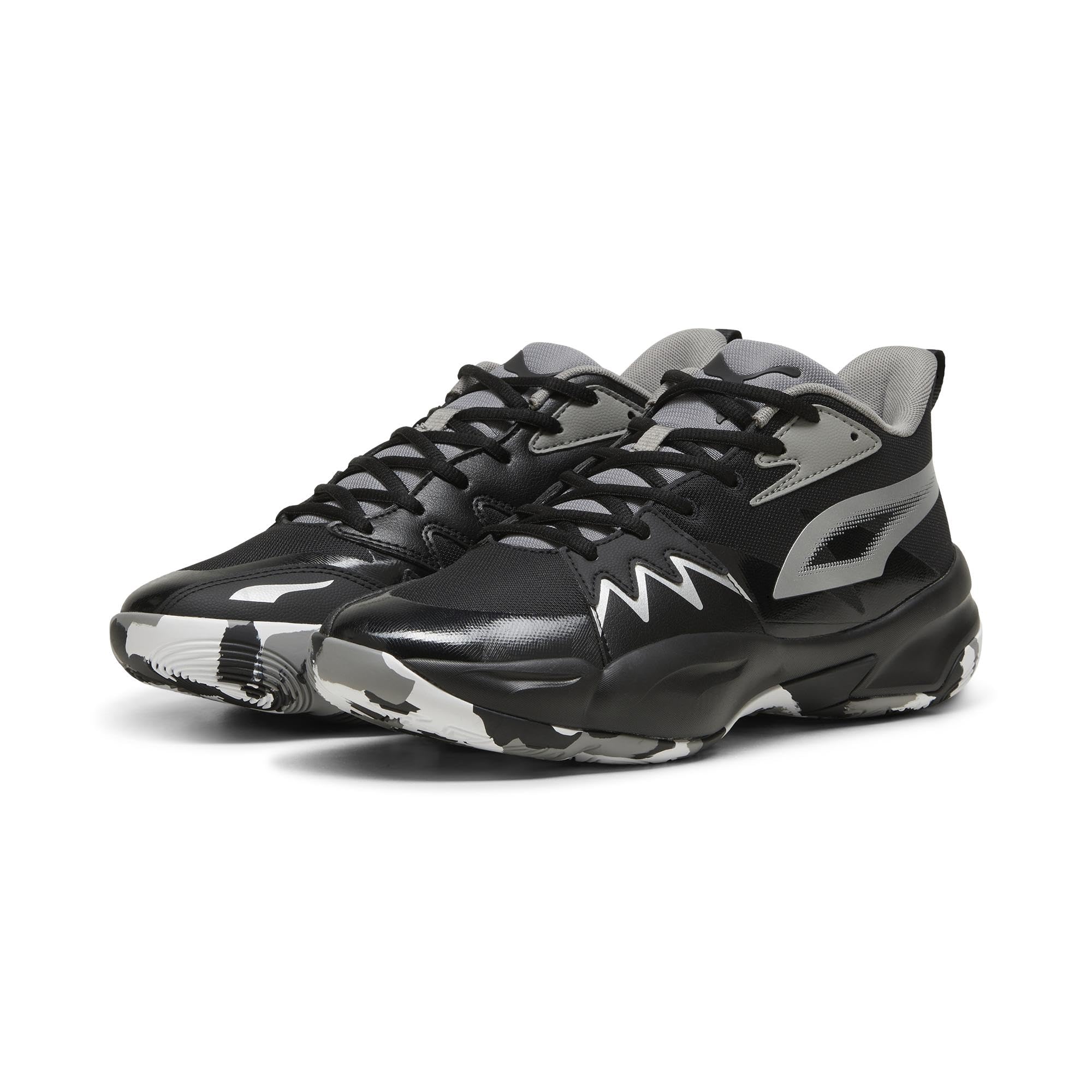 シューズ(男性用) Genetics puma black-stormy slate 27cm Amazon.com | PUMA Men's Genetics Sneaker, Black/Stormy Slate