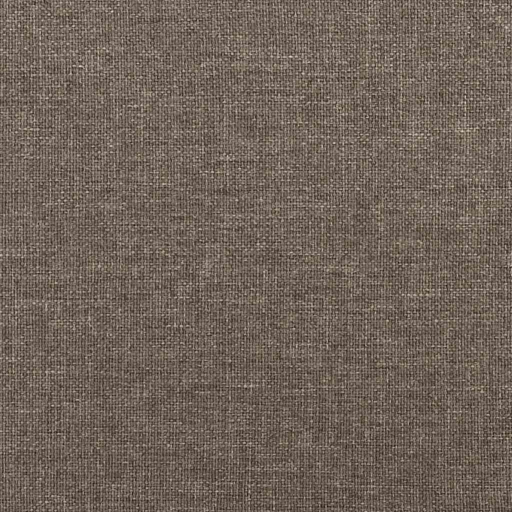 Banco gris topo 70 x 35 x 41 cm, tela acolchada con acolchado de espuma, marco de madera, versátil como otomana, reposapiés, asiento para pasillo, pasillo, dormitorio, salón, balcón