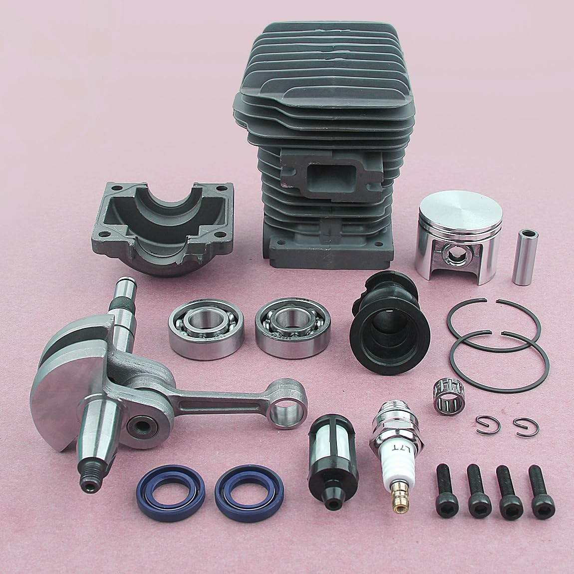 Kit di ricostruzione motore motore pistone cilindro 42,5 mm, for motosega, For STIHL 025 MS250 023 MS230 MS 230 250 1123 020 1209 Kit cilindro motosega