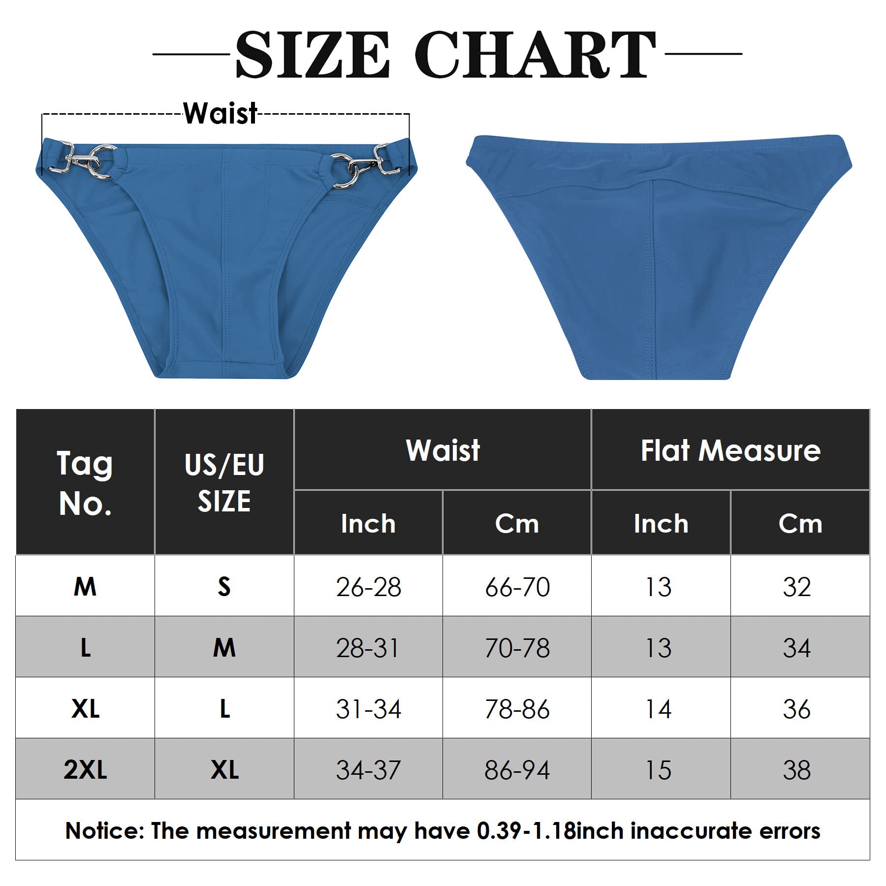 SEAUR Slip de Bain Homme Sexy Push up Maillot de Bain Bikini Taille Basse Plage Slip de Bain de Plage Surf S M L XL