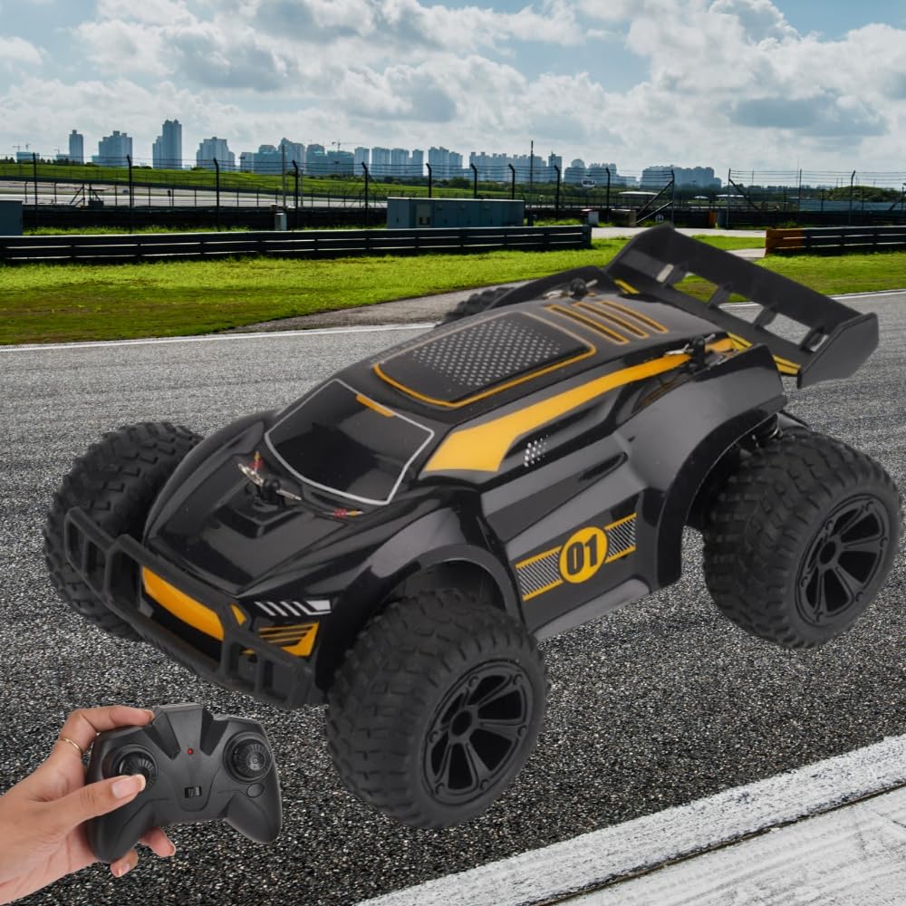 ToyMagic Bigfoot Off-Road R/C Buggy Car 1:22 | High-Speed Rechargeable & Crash-Resistant | Durable All-Terrain Remote-Controlled Car | Adventure-Ready, Stunt-Resistant, Ideal Gift for Kids & Adults