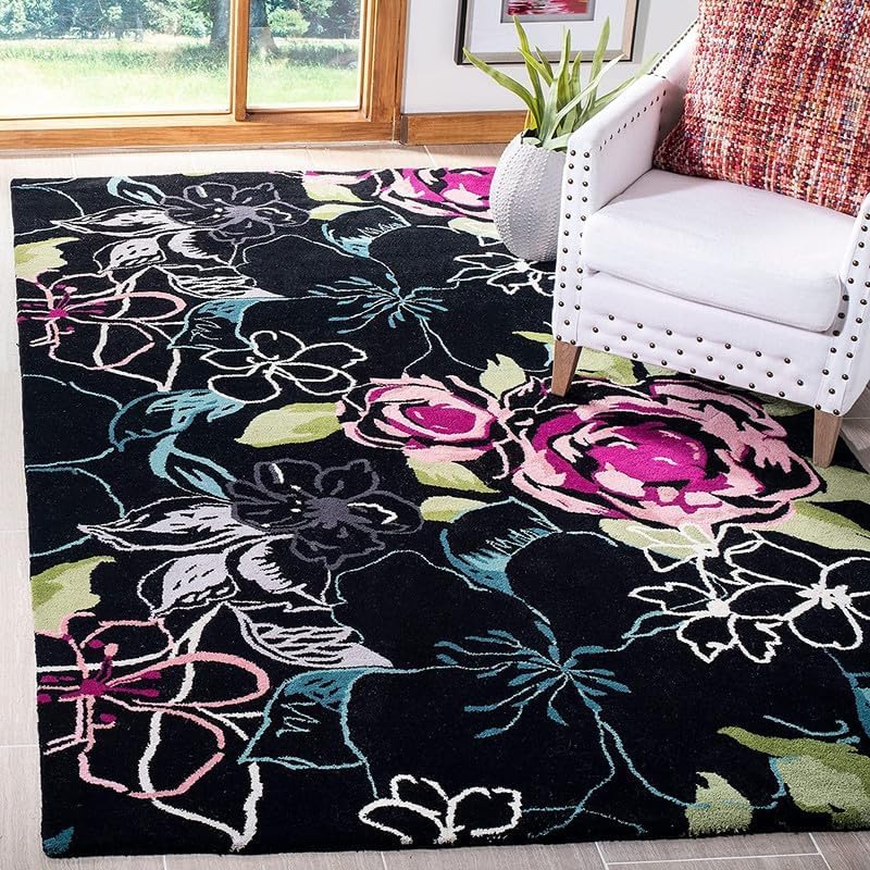 Image of Handmade Carpet Export Quality Tuffted Pure Woollen Carpet for Hall & Living Room Size 10 x15 feet Multi RT450