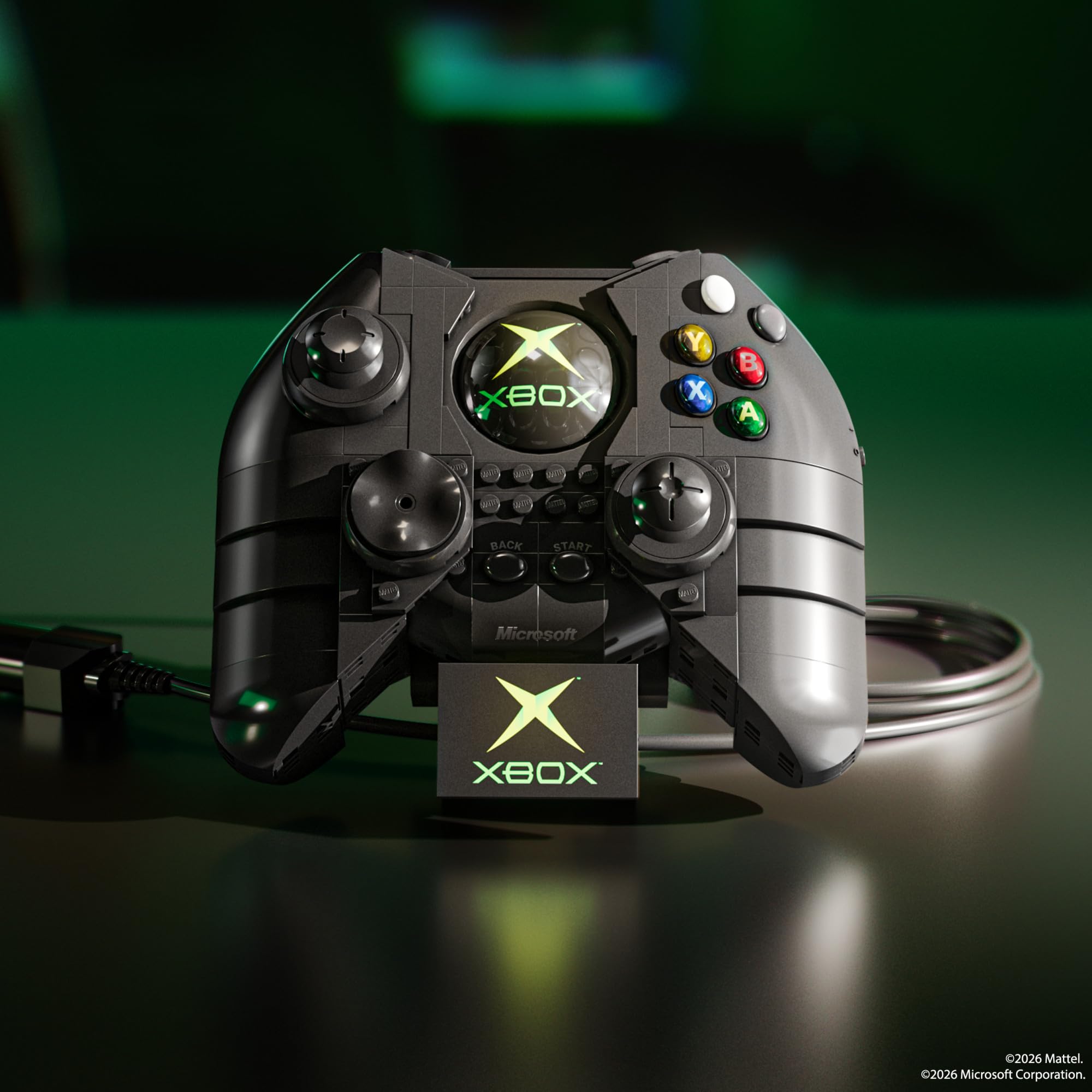 Mattel Brick Shop Microsoft Xbox Coffret Jouet de Construction Collector