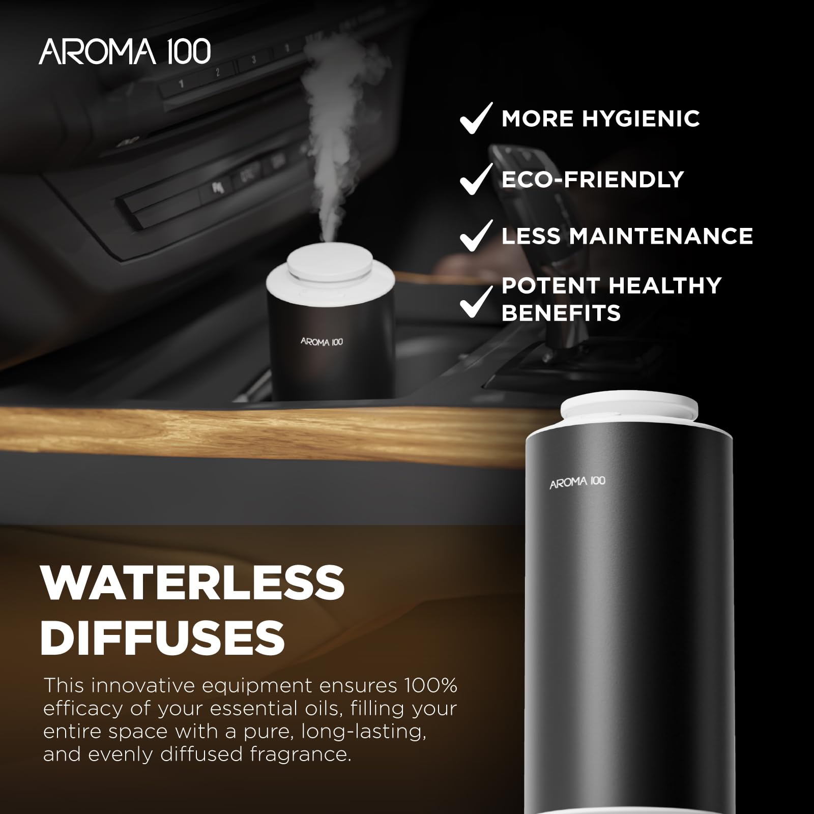 @aroma ディフューザー B-100 送料無料】アロマディフューザー B-100E アットアロマ 電気芳香拡散機