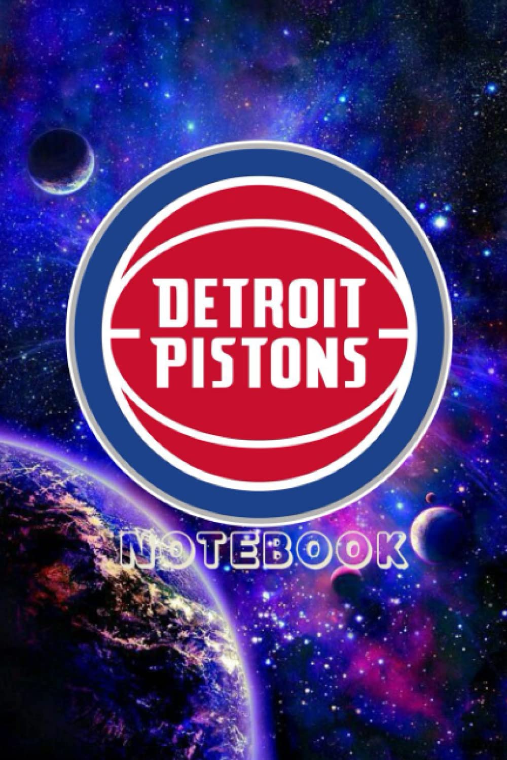 NBA Notebook Detroit Pistons Fan For Students, Teens, Home and Work Gift Idea for Christmas , Thankgiving Gift Ideas Types # 10