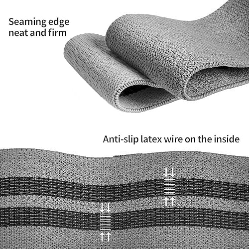 Miniatura 7 de Booty Band - Juego de bandas de resistencia, antideslizantes, resistentes a la tela, para fitness, entrenamientos, bandas de ejercicio para mujeres,