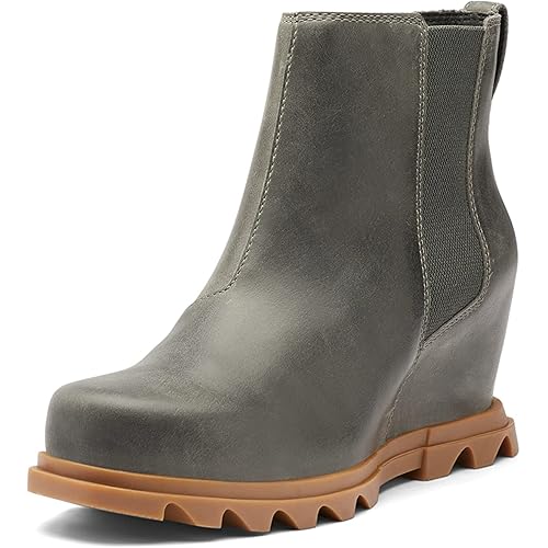 Sorel Women's Joan of Arctic Wedge III Chelsea Boot — Waterproof Leather Wedge Boots