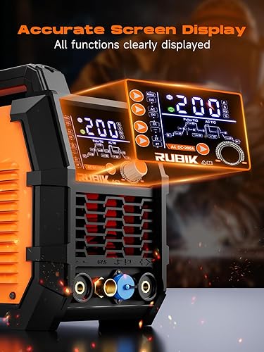 Vista 11 de Soldador MIG 135A, soldador sin gas 3 en 1 MIG/Lift TIG/Stick MultiProcess Mig Welder, máquina de soldadura de 110 V, soldador de núcleo de flujo