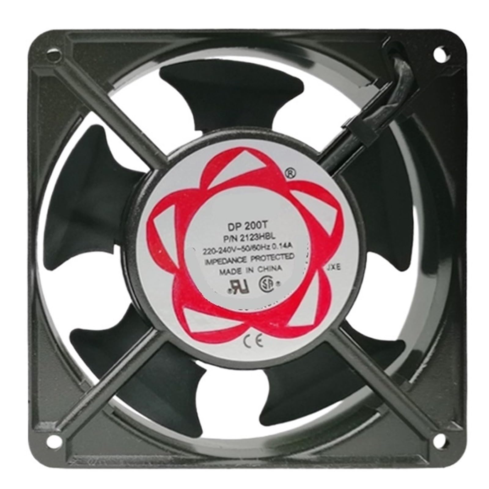 FSBNMNXPQ DP200A P/N 2123HBL 220 240V 0.14A 12038 Dual Ball Fan
