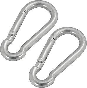 Moschettoni Molla, Clip In Metallo In Acciaio Inossidabile 316 - Foto 3