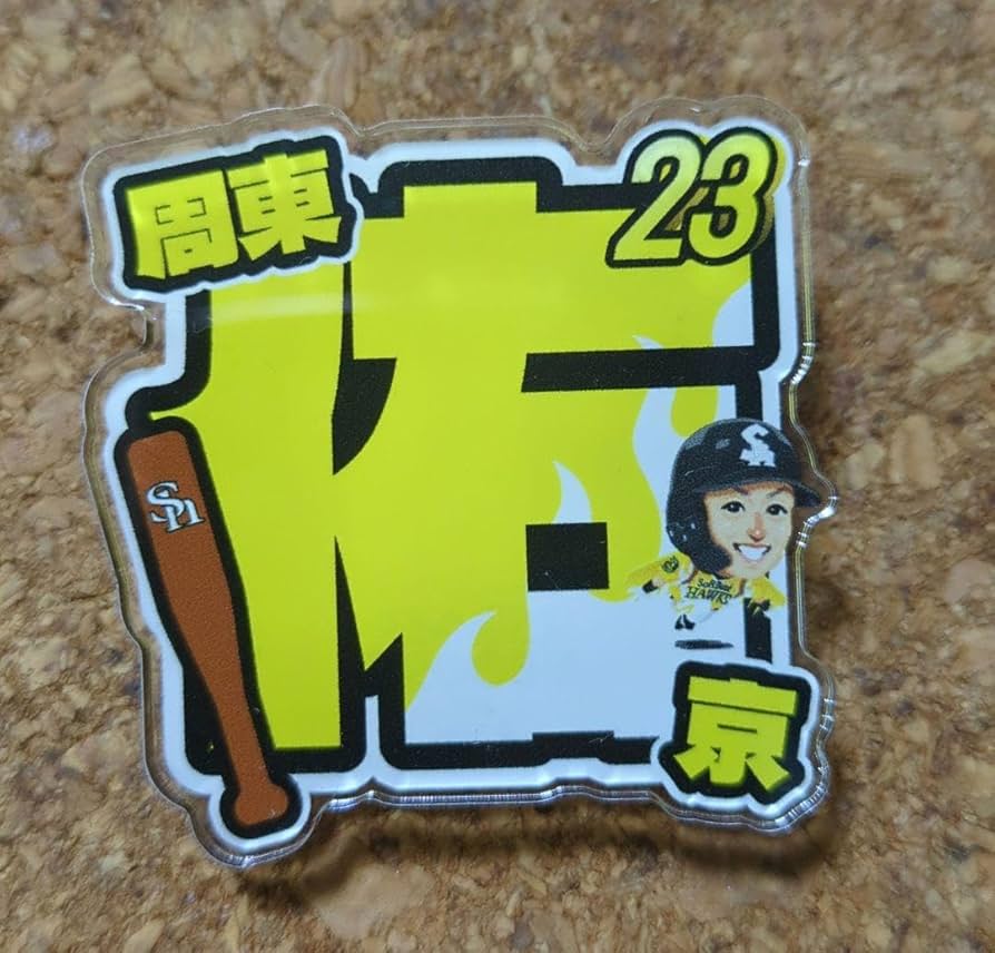 アクリルネームバッジ　ホークス ホークス アクリルネームバッジ - メルカリ