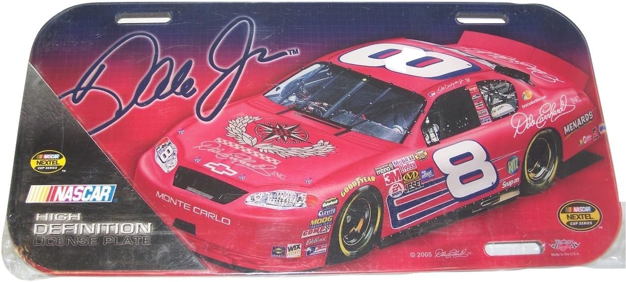 Dale Earnhardt Jr Definition Plates Sports & Outdoors