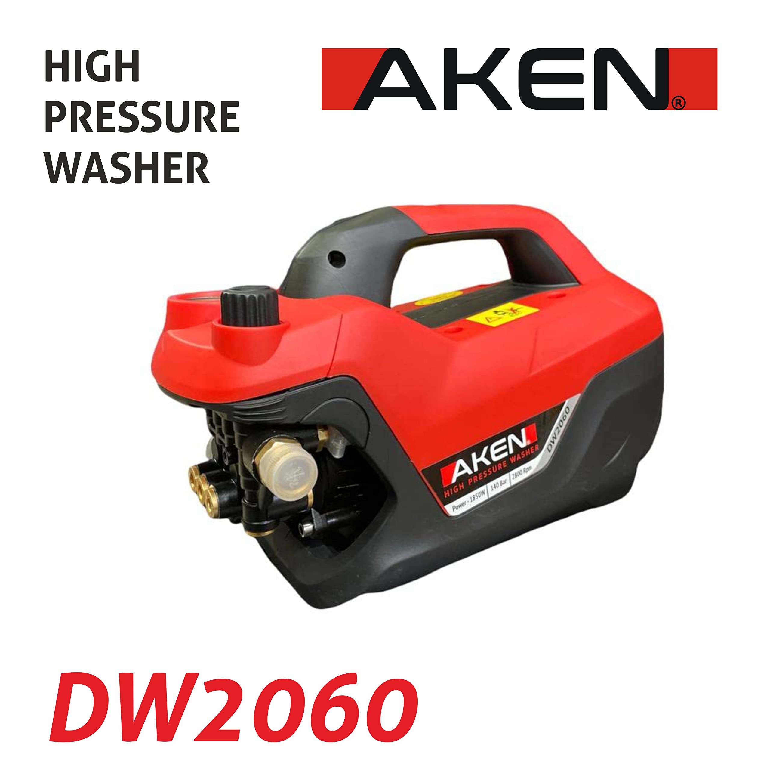 AKEN Heavy Duty High Pressure Washer 1850W with Pressure Control