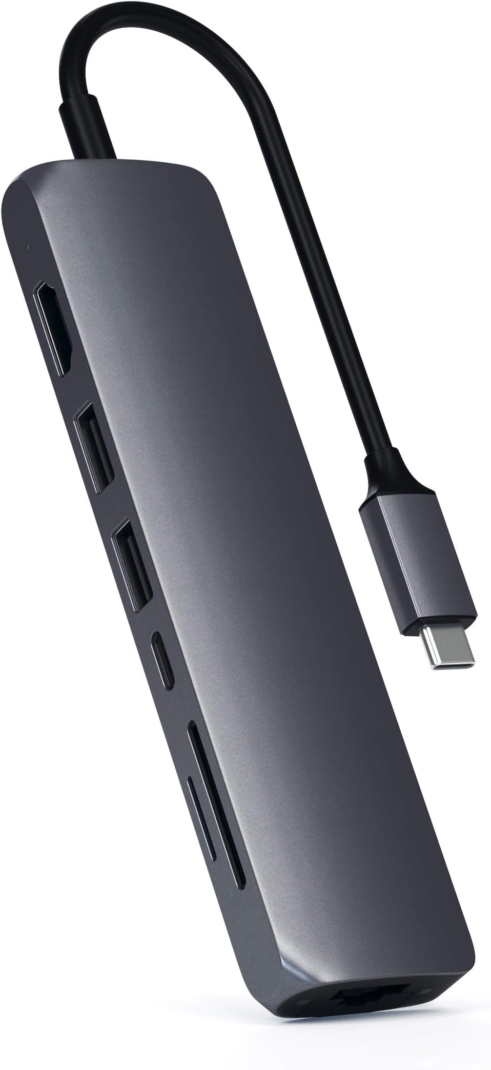 Satechi USB C Slim Multiport Adapter with 4K HDMI, 60W USB C